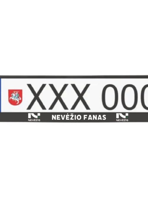 Automobilio rėmelis ,,NEVĖŽIO FANAS''