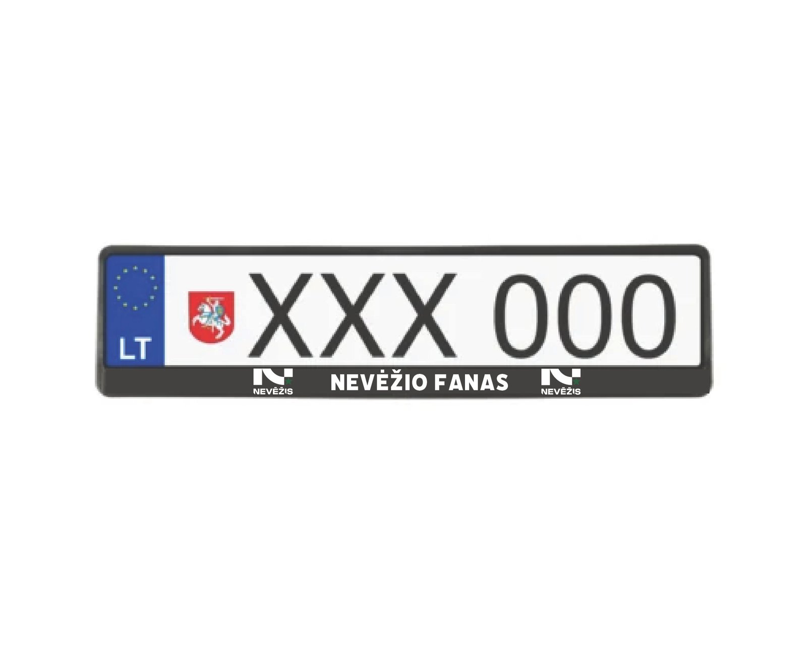 Automobilio rėmelis ,,NEVĖŽIO FANAS''